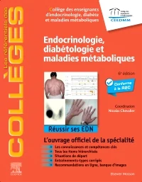 Couverture : Endocrinologie, diabétologie et maladies métaboliques, 6e édition