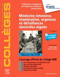 Couverture : Médecine intensive, réanimation, urgences et défaillances viscérales aiguës, 8e édition